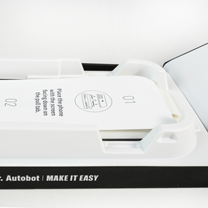 Phim hộp dễ dàng cài đặt với bụi miễn phí chống nứt HD bảo vệ màn hình với ma thuật cài đặt Kit cho iPhone 17 Pro Max - Product Image 5