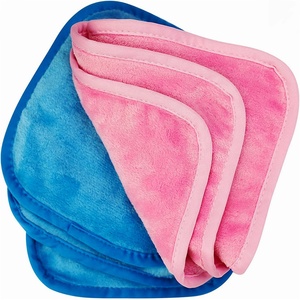 Serviette de visage nettoyante en <span class=keywords><strong>microfibre</strong></span> avec logo personnalisé serviette démaquillante réutilisable pour le visage - Product Image 4