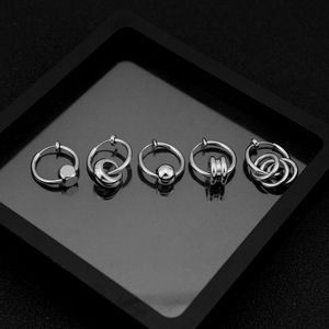 Popular Niche Design Simple Style Silver Plated Hoop <b>Earrings</b> Stainless Steel Unisex's <b>Earrings</b> Wholesale Jewelry Trendy - Product Image 1