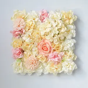 Parede de rosas de casamento, de alta qualidade, nova simulação, suprimentos de decoração de casamento, flores artificiais, decorativa, parede de flores