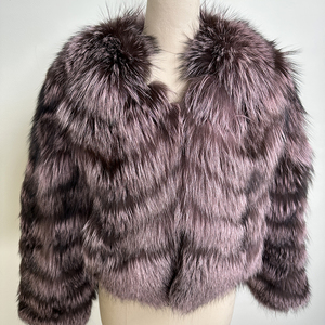 <span class=keywords><strong>Directo</strong></span> de fábrica al por mayor de lujo Crop <span class=keywords><strong>Fox</strong></span> Fur Jacket Womens Fur Coat <span class=keywords><strong>Fox</strong></span> - Product Image 2