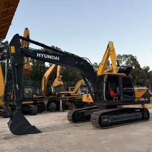 Excavadora de segunda mano HYUNDAI, excavadora de orugas de 22 toneladas, excavadora original, Hyundai, equipo coreano, de segunda mano - Product Image 6