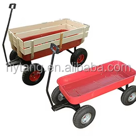 Vagón <span class=keywords><strong>de</strong></span> <span class=keywords><strong>Madera</strong></span> para Niños TC1812, Carrito <span class=keywords><strong>de</strong></span> Camping - Product Image 2