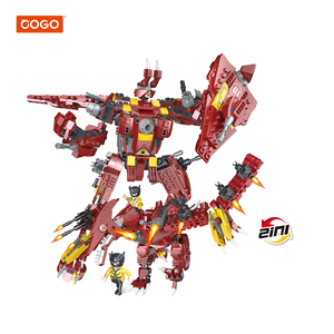 COGO Đồ Chơi Xây Dựng Khủng Long Trẻ Em Biến Hình Bằng Nhựa 3D Mecha 2 Trong 1 Dino Cho Trẻ Em - Product Image 1