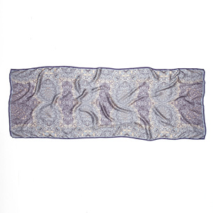 Khăn lụa tơ tằm Habotai in theo yêu cầu chất lượng cao, kiểu vuông, viền răng cưa, dành cho nhà thiết kế hoặc nghệ sĩ - Product Image 2