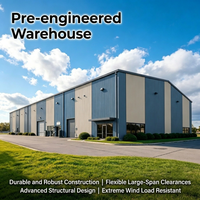Atelier et entrepôt en structure métallique, fourniture directe d'usine, bâtiment industriel sur mesure pour la logistique à grande échelle