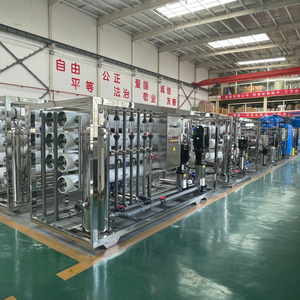 ระบบกรองน้ำ RO อัตโนมัติ 250 ลิตรต่อชั่วโมง พร้อมปั๊ม มอเตอร์ PLC สำหรับน้ำดื่มในบ้าน - Product Image 1