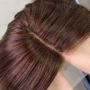 Top Selling <b>Lace</b> Top Virgin Human Hair <b>Wig</b> Ready to Ship Thick Hair Bottom Natural Soft Full <b>Lace</b> <b>Wig</b> for Women - Product Image 4