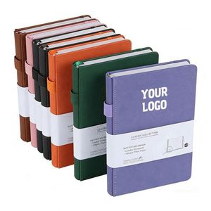 Wholesale Business Office High Ordinary School <b>Dotted</b> Journal <b>Notebooks</b> With Page Numbers Custom Promotional Gifts - Product Image 1