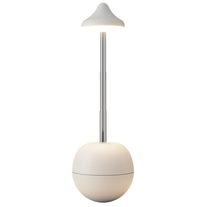 Lampe de chevet LED rechargeable à bouton manuel, design européen, lumière blanche chaude, éclairage d'ambiance créatif pour chambre à coucher et décoration intérieure - Product Image 4