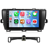 Lecteur multimédia de voiture Linux 9'' 2din pour Toyota Prius 2010-2015, Android Auto, Carplay, autoradio, écran, prise en charge de la caméra AHD