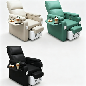 Newest European Style Electric Massage Pedicure Chairs Surfing Foot Spa Chair Luxury Spa Pedicure Chairs - Product Image 5