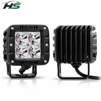 Lumière de travail LED infrarouge HSSH 940nm 12W, projecteur IR IP68 IP69K 9-36V, vision nocturne, lumière auxiliaire pour camion, SUV, ATV, UTV