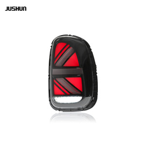 Jushun Mini R60 Tail <b>Lights</b> <b>LED</b> Black <b>Red</b> White Union Jack Design 12V Countryman Model - Product Image 4