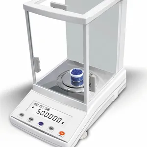 ميزان تحليلي LCD JA 0001 500 جم للأطعمة مقياس ذهبي مع مختبر