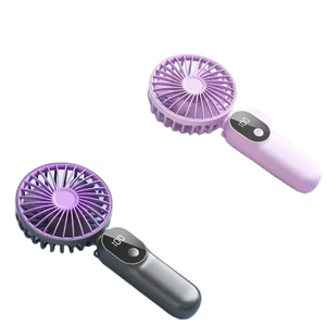 Nuevo Ventilador Turbo Mini Recargable USB de 6 Velocidades con Pantalla LED para Uso en Exteriores y Oficina 2026 - Product Image 1