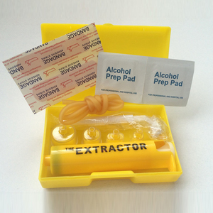 <span class=keywords><strong>Kit</strong></span> de primeiros socorros, cobra de emergência, sobrevivência, com primeiros socorros, mordedor de abelha, suprimentos para remoção de venom, bomba de sucção - Product Image 4