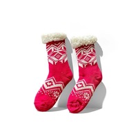 Geringe Mindestbestellmenge, dick gestrickte, süße Kabinensocken für Damen