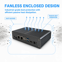 Mini PC industriel sans ventilateur Rockchip RK3588, SATA 2.0, WIFI6, 4K, température de fonctionnement de -30°C à 70°C, 4/8 Go de RAM, 256 Go de stockage, 5W