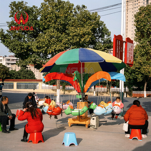 Carrusel de Plástico para Niños, Interior y Exterior, para Centros Comerciales, Venta al Por Mayor - Product Image 3