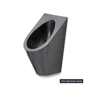 <span class=keywords><strong>Urinoir</strong></span> mural automatique à induction en acier inoxydable de luxe léger pour bars et KTV pour hommes - Product Image 1