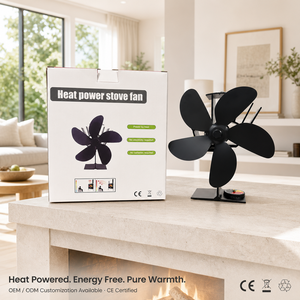 Ventilatore Termoelettrico Silenzioso per Stufa <span class=keywords><strong>a</strong></span> <span class=keywords><strong>Legna</strong></span>, Senza Elettricità, per Caminetto, Circolatore d'Aria Calda, Riscaldatore per Ambienti - Vendita all'Ingrosso - Product Image 1
