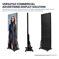 Schermo LED Pieghevole, Display Digitale Tri-Fold per Centri Commerciali e Pubblicità Commerciale