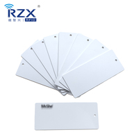 RZX Offre Spéciale numéro de série/code QR/code à barres UHF RFID PVC étiquette de carte à puce pour le suivi des palettes en bois de logistique d'entrepôt