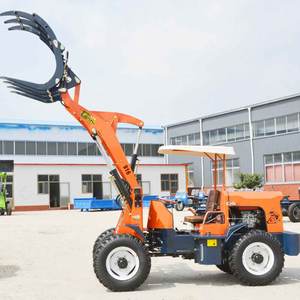 Chargeuse sur pneus 916 la plus vendue avec godet, pompe hydraulique 1,6t et boîte de vitesses, rayon de braquage court, pneus larges - Product Image 3