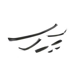 Alerón de labio de parachoques delantero de fibra de carbono para <span class=keywords><strong>Mercedes</strong></span> <span class=keywords><strong>Benz</strong></span> Clase A W177 <span class=keywords><strong>C300</strong></span> <span class=keywords><strong>Sport</strong></span> <span class=keywords><strong>2019</strong></span> - Product Image 3