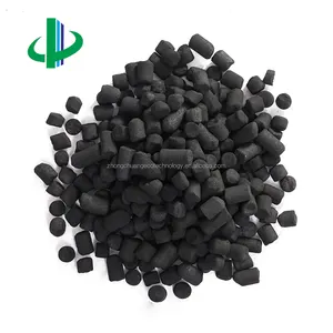 Zhongchuang Sell Bulk Carbon Product 4mm 3mm 2mm CTC55/CTC60 Pellet Activated Carbon