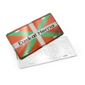 <span class=keywords><strong>Plaque</strong></span> d'<span class=keywords><strong>immatriculation</strong></span> de véhicule personnalisée avec logo, en aluminium réfléchissant, à prix abordable - Product Image 2