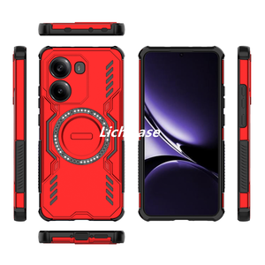 Lichicase <span class=keywords><strong>เคส</strong></span>ป้อง<span class=keywords><strong>กัน</strong></span>แม่เหล็กสำหรับ Xiaomi poco <span class=keywords><strong>X7</strong></span> <span class=keywords><strong>X7</strong></span> <span class=keywords><strong>Pro</strong></span> ฝาหลังมีรูระบายอากาศได้ดีดีไซน์หรูหรา - Product Image 3