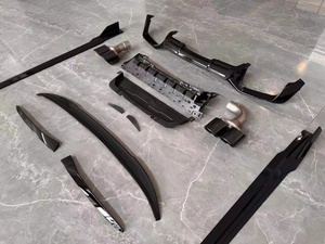 Kit <span class=keywords><strong>de</strong></span> Carrocería Black Knight, Alerón Delantero y Trasero Modificados, Difusor Trasero para BMW X4 G02 2019-2022 - Product Image 6