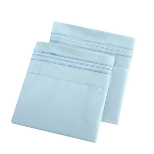 Microfiber Queen Size Bed Sheets Set Factory Sale Beige Fitted Sheets <strong>Royal</strong> <strong>Blue</strong> Flat <strong>Beddings</strong> Simple Style for Home Use Hotels - Product Image 3