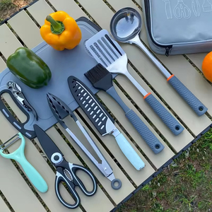 New Product Portable <b>Camping</b> <b>Kitchen</b> Tools Outdoor <b>Camping</b> Utensils Organizer Cutlery Travel Set <b>Camping</b> Hiking Accessories - Product Image 3