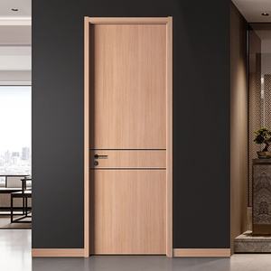 Opération tranquille écologique de porte affleurante moderne d'approvisionnement de projet pour la commande en gros d'appartement d'hôtel - Product Image 1