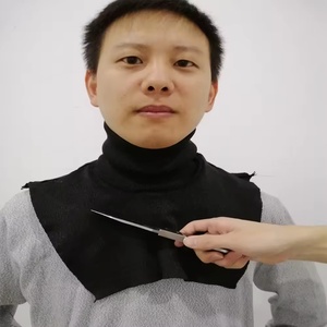 เสื้อผ้าป้องกันความปลอดภัย A4 แบบกำหนดเองได้จากโรงงานโดยตรง ขายส่ง ปลอกคอป้องกันการบาด HPPE ทนทาน เสื้อผ้าเพื่อความปลอดภัยในการทำงาน - Product Image 3