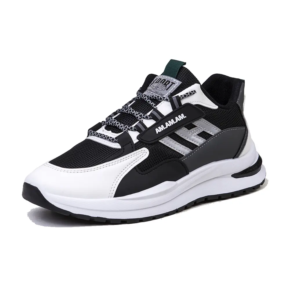 Latest Design Men Summer Running Sports Shoes Breathable Fashion Sneakers For Male