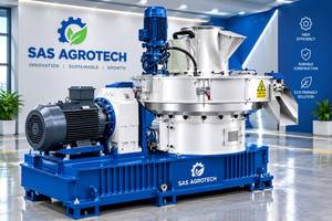 Planta Avanzada de Producción de Pellets de Biomasa para la Transformación de Cáscara de Arroz, Residuos Agrícolas y Aserrín de Madera, con Matrices de Anillo y Planas - Product Image 2
