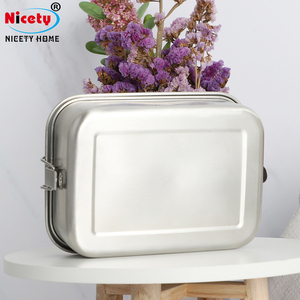 Edelstahl Snack Container Lunchbox aus Edelstahl mit <span class=keywords><strong>2</strong></span>/<span class=keywords><strong>3</strong></span> Fächern - Product Image 5