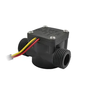 Kunststoff 1/2 "Durchfluss sensor Wasser halle ffekt Wasserzähler Drei Draht für Gaswarm wasser bereiter