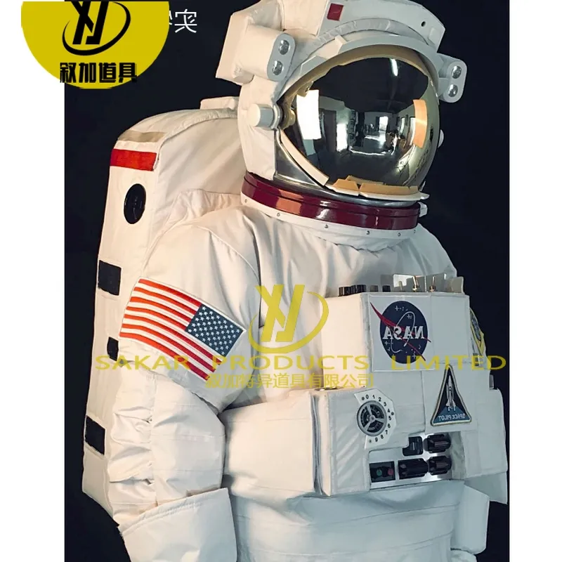 Funtoys CE High Quality Space Suit Helmet Mascot Costume Astronaut Mascot te Custom Color With Backpack Glove ss Shoes For Adult