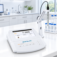 BIOSTELLAR A120 A130 A131 Mètre de pH/ORP de laboratoire avec écran LCD TFT de 7 pouces, mètre de pH/ORP de paillasse avec calibration en 5 points