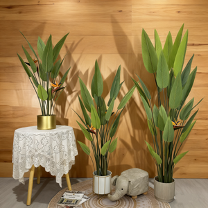 160cm <span class=keywords><strong>Artificielle</strong></span> Ravenala <span class=keywords><strong>Strelitzia</strong></span> Arbre Plancher <span class=keywords><strong>Plante</strong></span> Tropicale En Pot pour Bureau À Domicile En Gros Décor Intérieur - Product Image 6