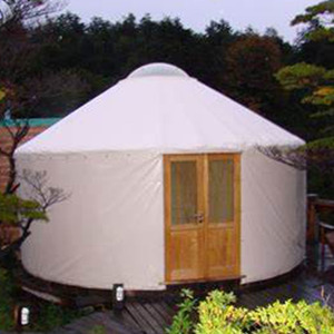 Chinesische Luxus-Glamping-Jurte aus Holz im modernen Design – Neuheit für die Mongolei - Product Image 3
