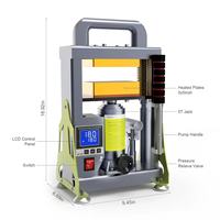 Nouvelle Presse à Chaud Manuelle pour Rosin 2026, 5, 8, 10, 20 Tonnes, Norme UE, 600W, Double Plaque Chauffante, pour Extraction de Rosin et Écran d'Affichage pour Imprimante de Tubes