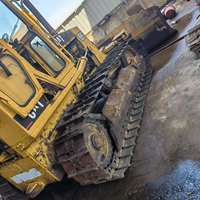 Caterpillar d3c bulldozer cat d3 mini bulldozer original d'occasion à vendre avec équipement d3k