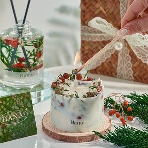 Yabani Meyveli Alevsiz Kokulu Mum Hediye Kutusu El Yapımı Plastik Yatak Odası Yılbaşı Doğum Günü Düğün Hediyesi Kızlar İçin En İyisi - Product Image 4