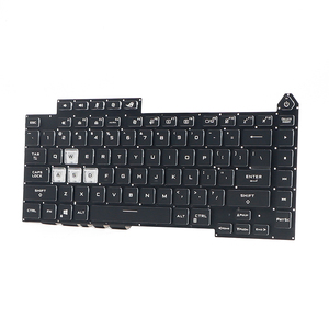 <span class=keywords><strong>Clavier</strong></span> rétroéclairé RGB pour <span class=keywords><strong>ASUS</strong></span> ROG Strix G15 G513 G513Q G513QR G533 G533QS Série 2021, <span class=keywords><strong>clavier</strong></span> de remplacement pour ordinateur portable en anglais américain - Product Image 2